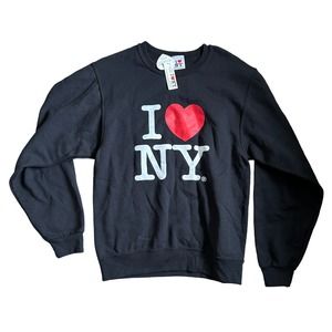 NWT I Heart NY Authentic Crewneck Sweatshirt | Men's Small